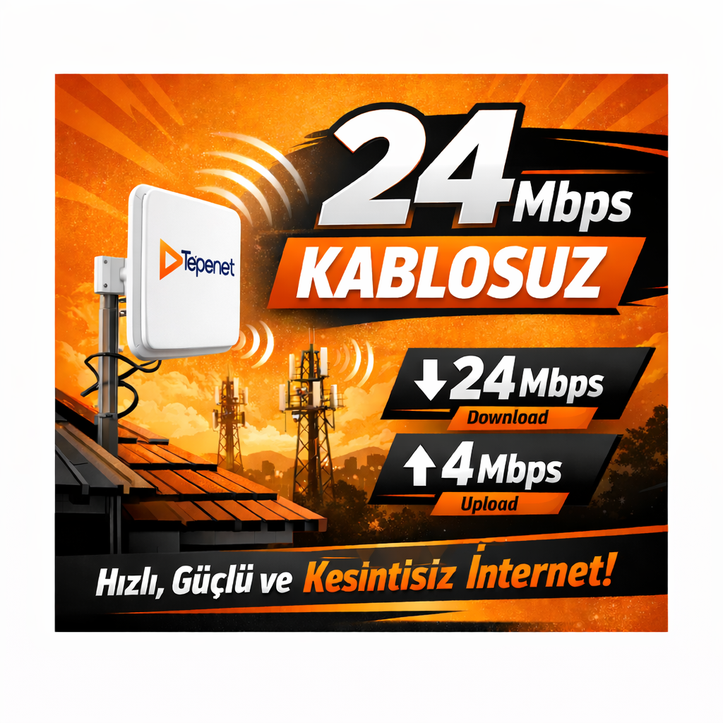 24 Mbps Kablosuz
