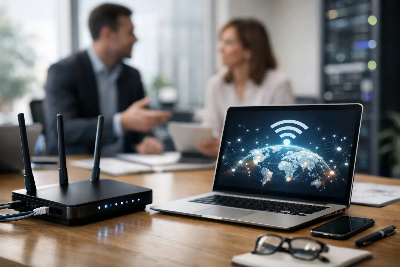 7 معايير أساسية لاختيار إنترنت مكان العمل